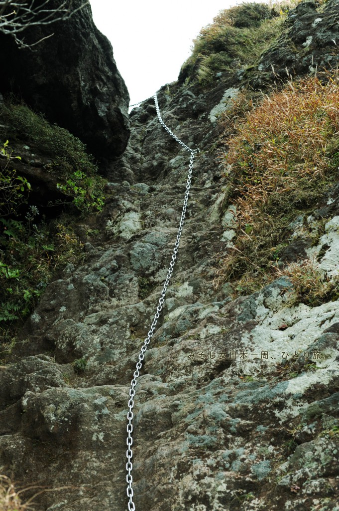 由布岳　東登山道